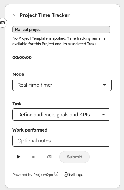 time tracker